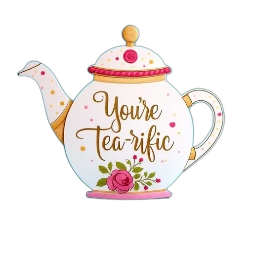 3d render, close-up, view, tea transparent PNG cut-out