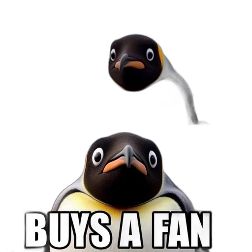 comic, strip, penguin, expresses transparent PNG cut-out