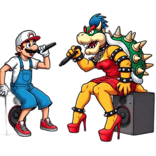 pixel art, concept art, comic book art, cartoon transparent PNG cut-out