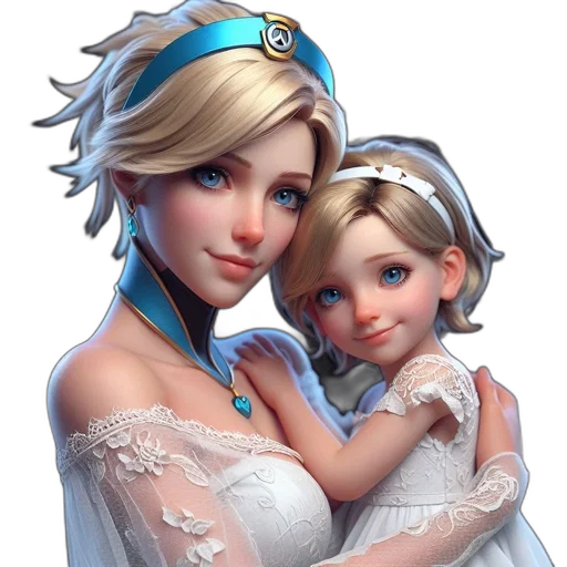 crown, face, concept art, photorealistic transparent PNG cut-out