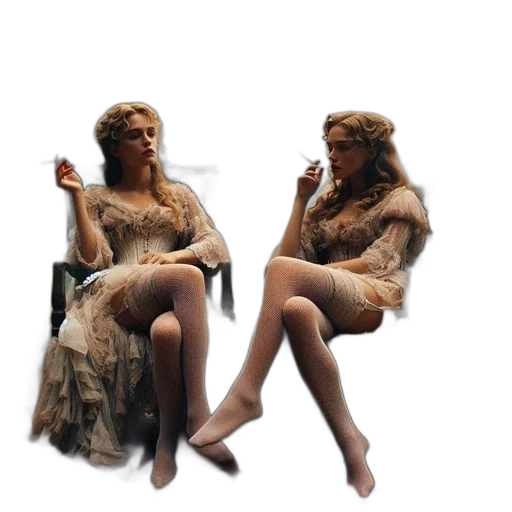 dress, furniture, 3d render, concept art transparent PNG cut-out