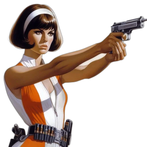 weapon, comic book art, concept art, photorealistic transparent PNG cut-out