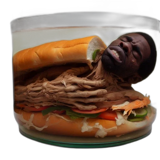 food, creature, animal, face transparent PNG cut-out