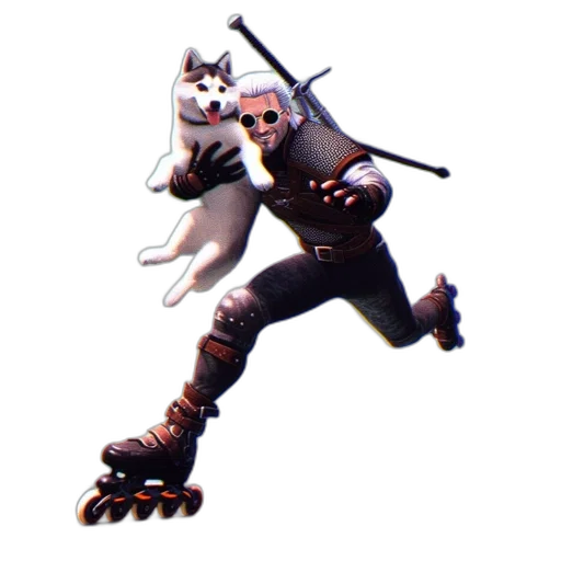 staff, animal, weapon, creature transparent PNG cut-out