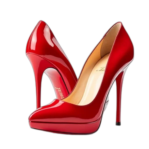 shoes, weapon, photorealistic, 3d render transparent PNG cut-out