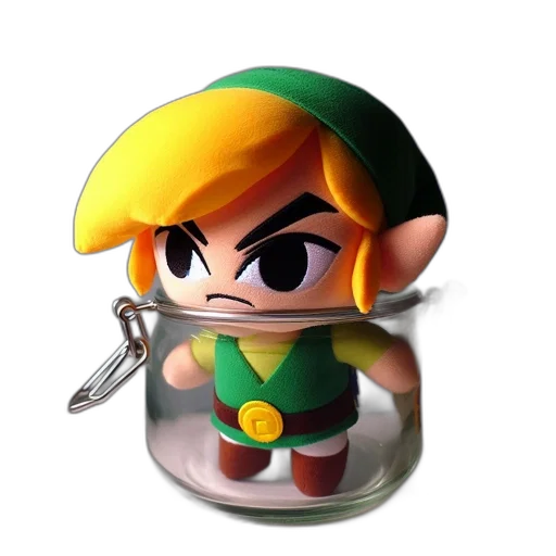 bottle, weapon, mask, 3d render transparent PNG cut-out