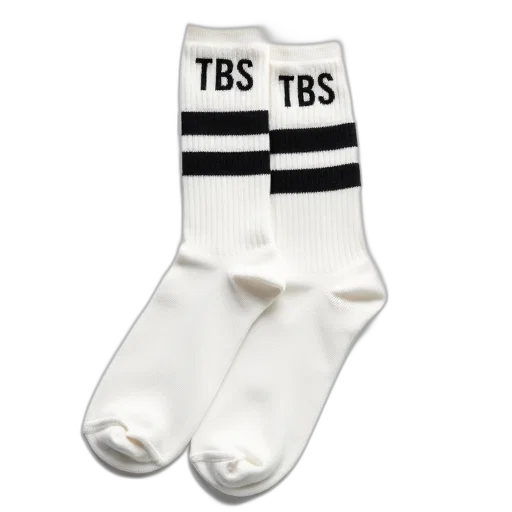 pair, white, socks, black transparent PNG cut-out