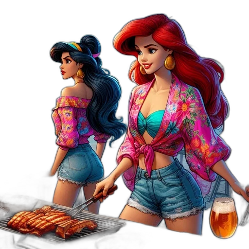 food, concept art, comic book art, fantasy art transparent PNG cut-out