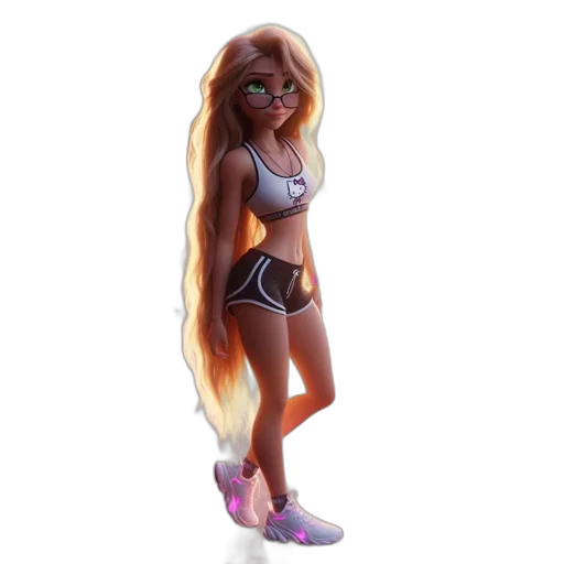 3d render, concept art, cartoon, fantasy art transparent PNG cut-out