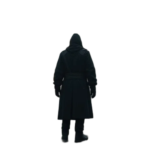 jacket, staff, mask, umbrella transparent PNG cut-out