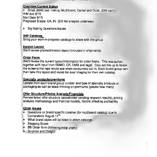 document, titled, overview, current transparent PNG cut-out