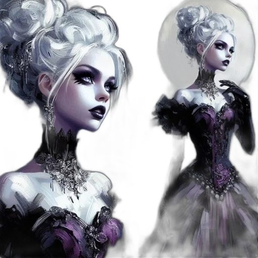 dress, fantasy art, concept art, photorealistic transparent PNG cut-out