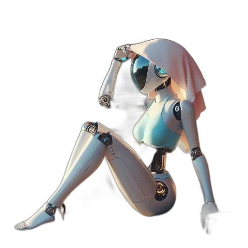 robot, weapon, creature, dress transparent PNG cut-out