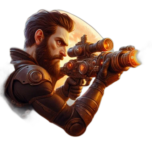 weapon, staff, concept art, fantasy art transparent PNG cut-out