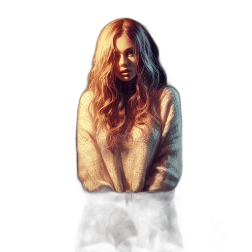 jacket, dress, bottle, face transparent PNG cut-out