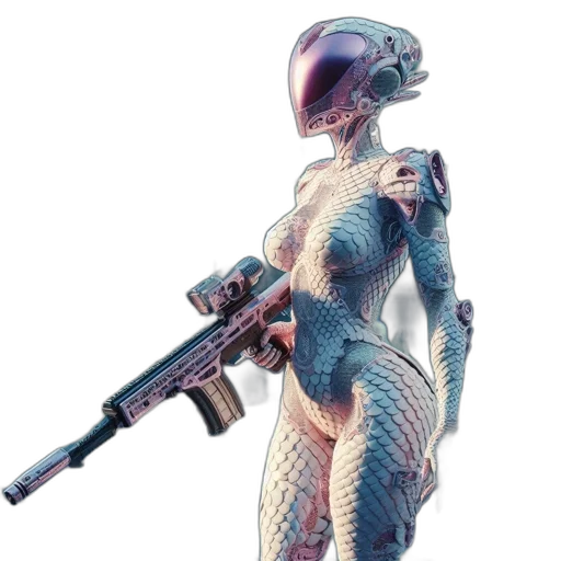 robot, weapon, dress, staff transparent PNG cut-out