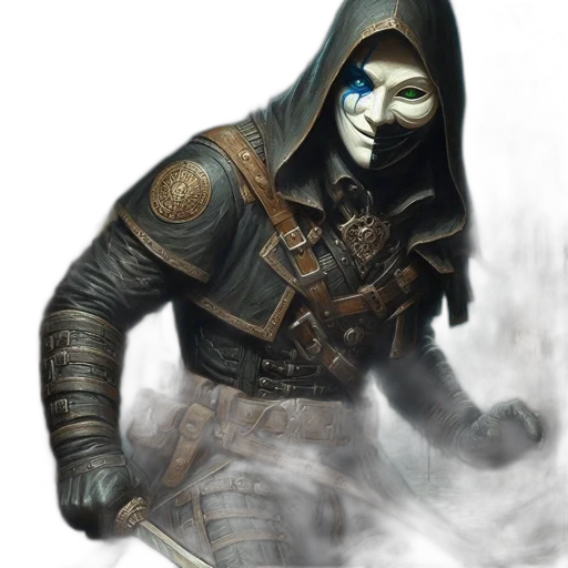 mask, face, staff, robot transparent PNG cut-out