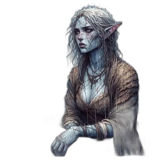 face, staff, fantasy art, concept art transparent PNG cut-out