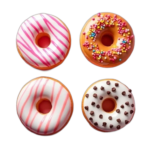 food, 3d render, photorealistic, second transparent PNG cut-out