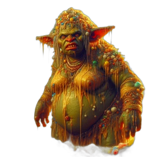 creature, mask, staff, face transparent PNG cut-out