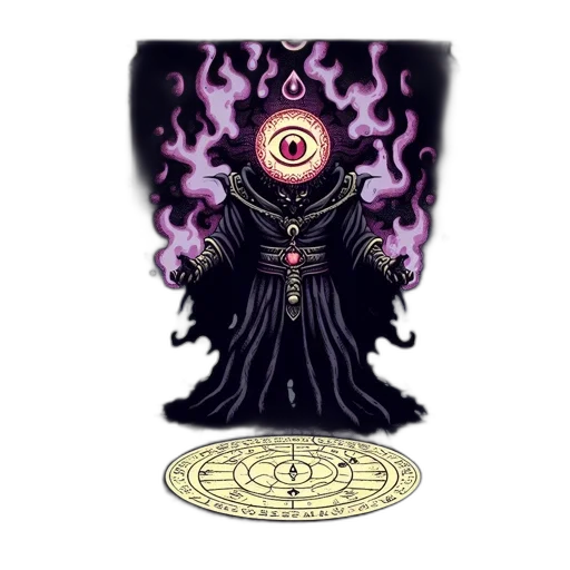concept art, pixel art, fantasy art, dark transparent PNG cut-out