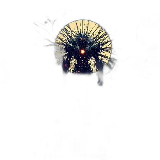 mask, creature, crown, robot transparent PNG cut-out