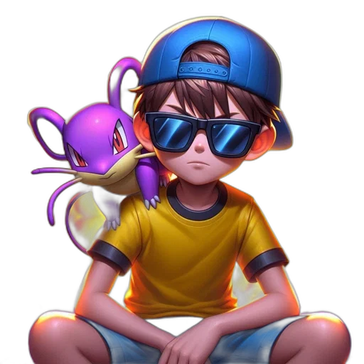 hat, staff, creature, concept art transparent PNG cut-out