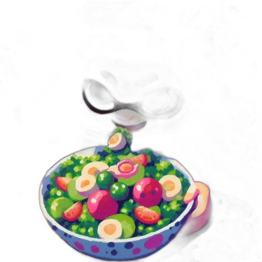 food, jewelry, 3d render, photorealistic transparent PNG cut-out