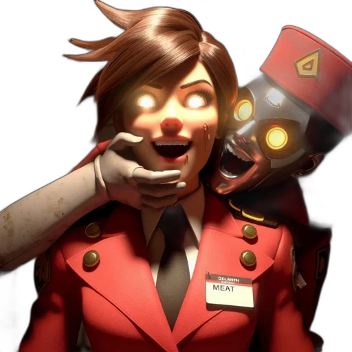 staff, face, weapon, robot transparent PNG cut-out