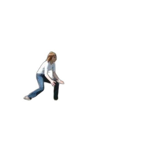 staff, shoes, hair, pixel art transparent PNG cut-out