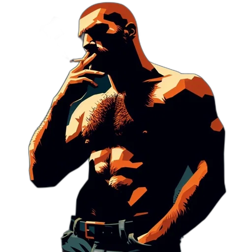 comic book art, concept art, pixel art, cartoon transparent PNG cut-out