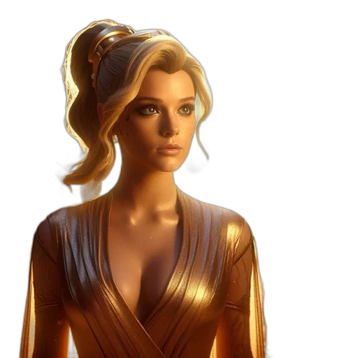 dress, jewelry, concept art, fantasy art transparent PNG cut-out