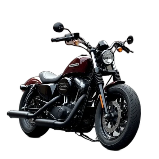 photorealistic, 3d render, 2020, harley transparent PNG cut-out