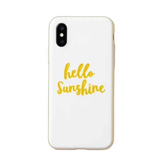 white, iphone, case, phrase transparent PNG cut-out
