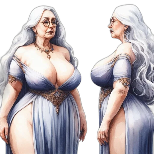 dress, concept art, fantasy art, comic book art transparent PNG cut-out