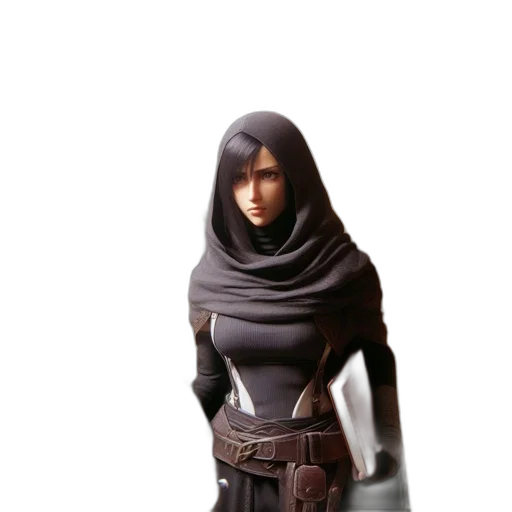 staff, jacket, sword, concept art transparent PNG cut-out