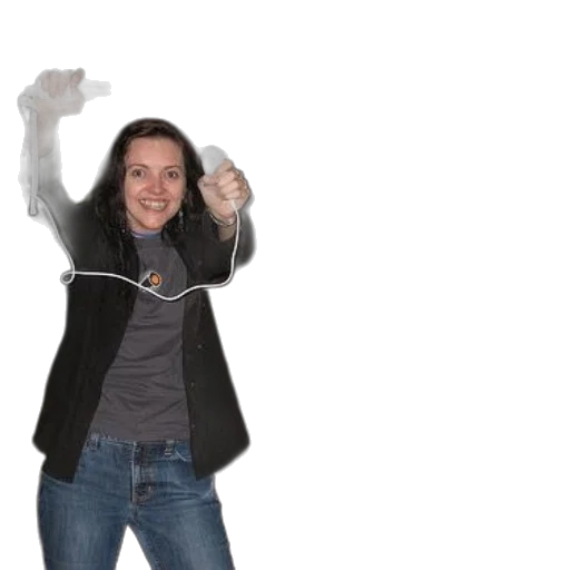 staff, jacket, weapon, hair transparent PNG cut-out