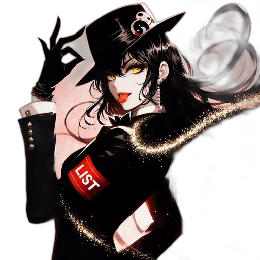 staff, hat, anime, fantasy art transparent PNG cut-out