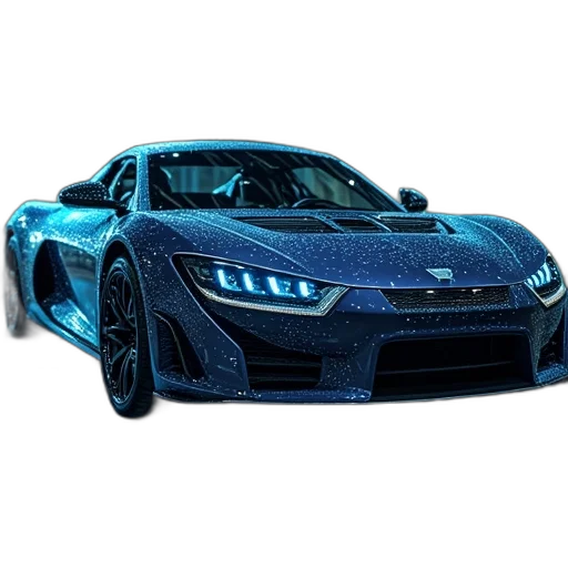 car, 3d render, photorealistic, concept art transparent PNG cut-out