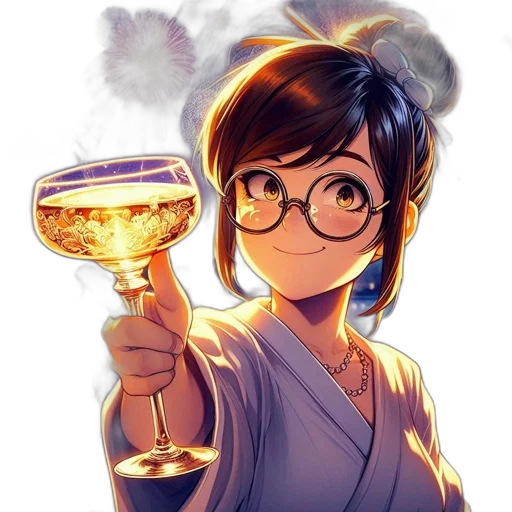 staff, crown, anime, fantasy art transparent PNG cut-out