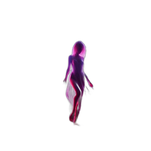 creature, robot, dress, hair transparent PNG cut-out