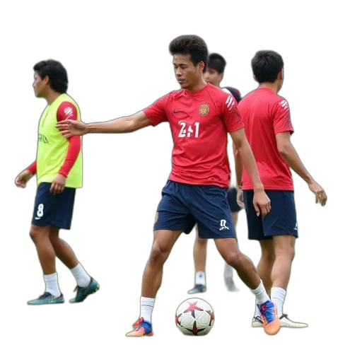 japan, players, practice, their transparent PNG cut-out