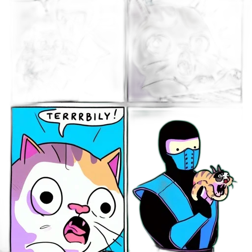 creature, robot, concept art, comic book art transparent PNG cut-out