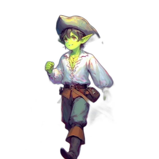 staff, hat, jacket, concept art transparent PNG cut-out