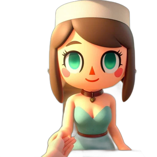 dress, staff, robot, hat transparent PNG cut-out