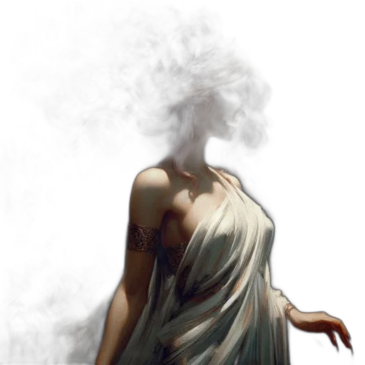 dress, mask, face, creature transparent PNG cut-out