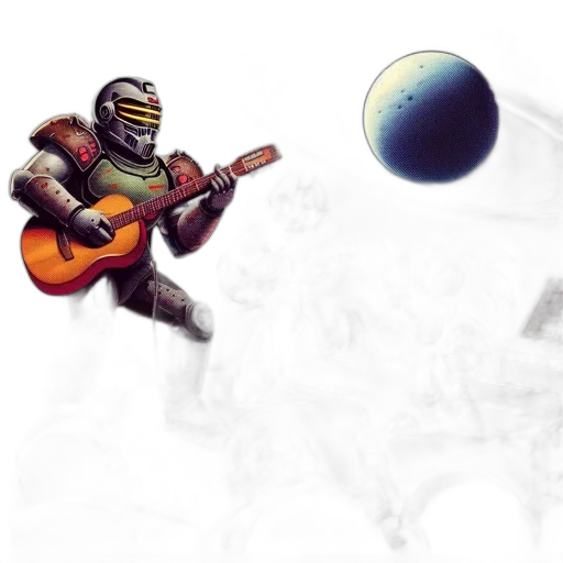 robot, mask, weapon, concept art transparent PNG cut-out