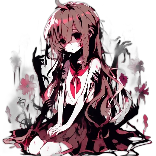 dress, creature, mask, staff transparent PNG cut-out