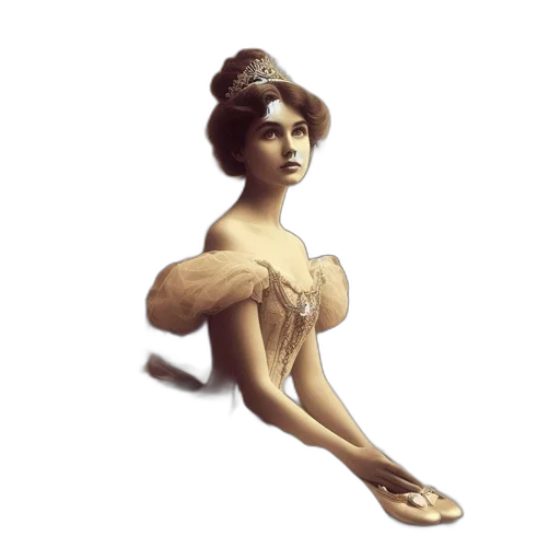 crown, dress, jewelry, staff transparent PNG cut-out