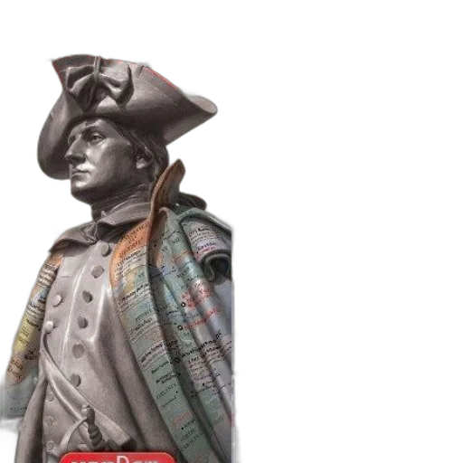 hat, jacket, staff, 3d render transparent PNG cut-out